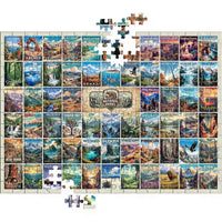 Thumbnail for National Parks Puzzle Collage 252 pieces | all 63 National Parks Puzzle by MakeYourPuzzles