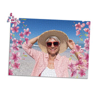 Nature Cherry Blossom Photo Puzzle - 1000 piece
