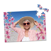 Nature Cherry Blossom Photo Puzzle - 100 piece