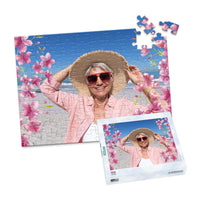 Nature Cherry Blossom Photo Puzzle - 100 piece and box