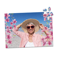 Nature Cherry Blossom Photo Puzzle - 252 piece
