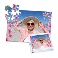 Nature Cherry Blossom Photo Puzzle - 48 piece and box