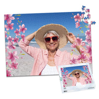 Nature Cherry Blossom Photo Puzzle - 500 piece and box