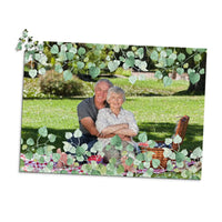 Nature Leaf Overlay Photo Puzzle - 1000 piece