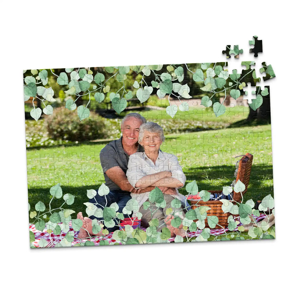 Mom's favorite photo turned into a photo puzzle