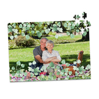 Nature Leaf Overlay Photo Puzzle - 252 piece