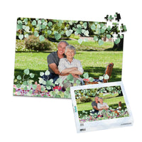 Nature Leaf Overlay Photo Puzzle - 100 piece and box