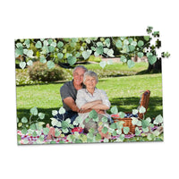 Nature Leaf Overlay Photo Puzzle - 500 piece