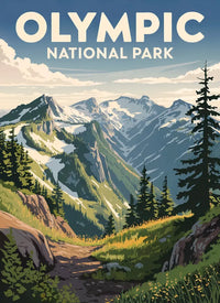 Thumbnail for Olympic National Park Puzzle Hurricane Ridge by MakeYourPuzzles