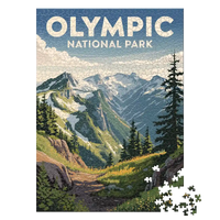 Thumbnail for Olympic National Park Hurricane Ridge 1000 piece puzzle by MakeYourPuzzles