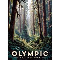 Thumbnail for Olympic National Park Puzzle Rainforest by MakeYourPuzzles