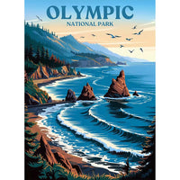 Thumbnail for Olympic National Park Puzzle by MakeYourPuzzles