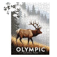 Thumbnail for Olympic National Park Roosevelt Elk 252 piece puzzle by MakeYourPuzzles