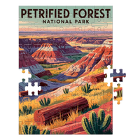Thumbnail for Petrified Forest National Park 100 piece puzzle by MakeYourPuzzles