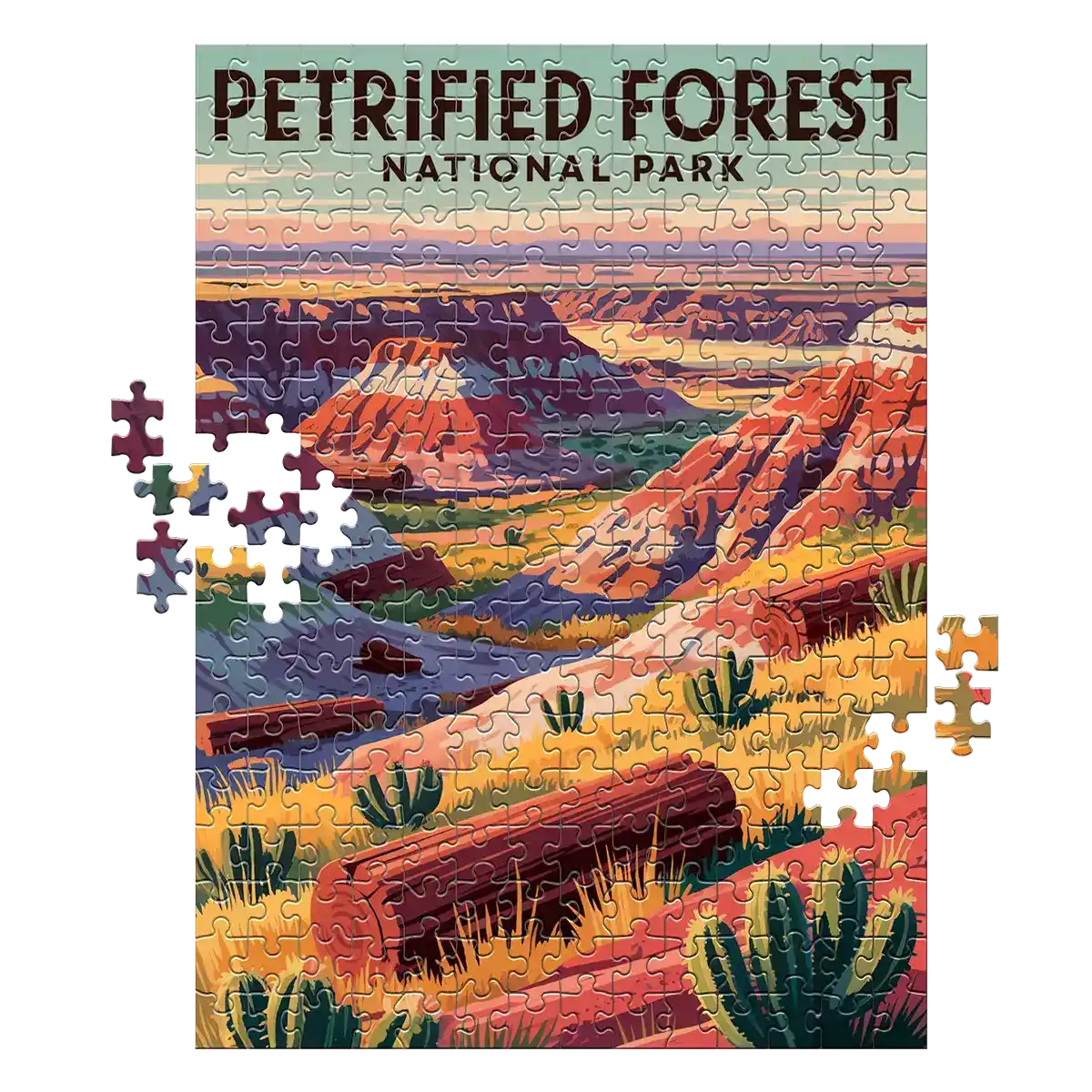 Petrified Forest National Park 252 piece puzzle by MakeYourPuzzles