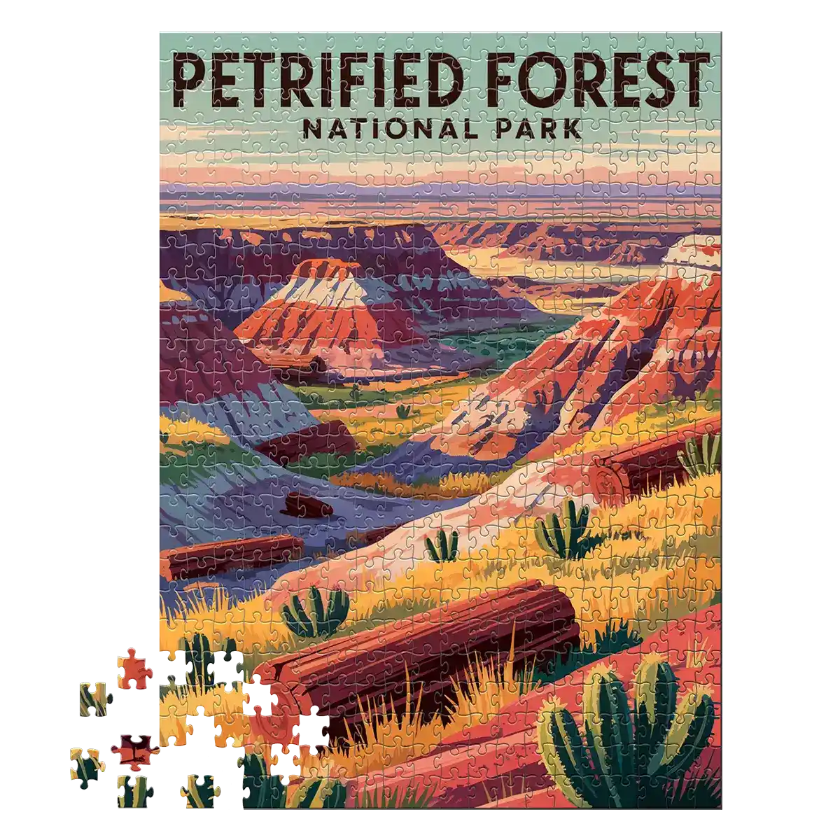 Petrified Forest National Park 500 piece puzzle by MakeYourPuzzles