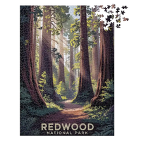 Thumbnail for Redwood National Park 1000 piece puzzle by MakeYourPuzzles