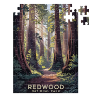 Thumbnail for Redwood National Park 100 piece puzzle by MakeYourPuzzles