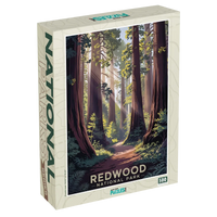 Thumbnail for Redwood National Park 500 piece puzzle box by MakeYourPuzzles
