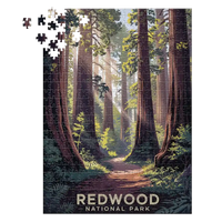 Thumbnail for Redwood National Park 500 piece puzzle by MakeYourPuzzles