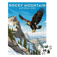 Thumbnail for Rocky Mountain National Park Eagle 252 piece puzzle by MakeYourPuzzles