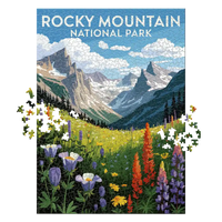 Thumbnail for Rocky Mountain National Park Flowers 1000 piece puzzle by MakeYourPuzzles