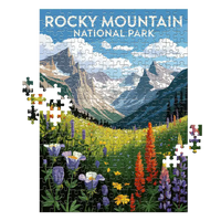 Thumbnail for Rocky Mountain National Park Flowers 252 piece puzzle by MakeYourPuzzles