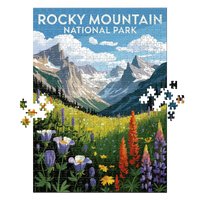 Thumbnail for Rocky Mountain National Park Flowers 500 piece puzzle by MakeYourPuzzles