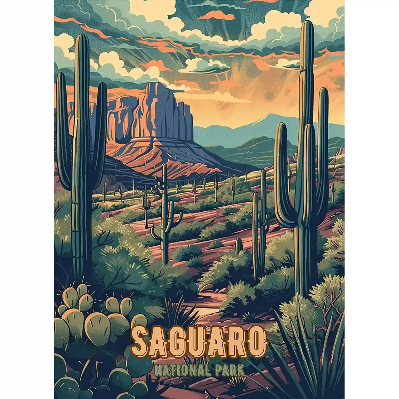 Saguaro National Park Puzzle by MakeYourPuzzles