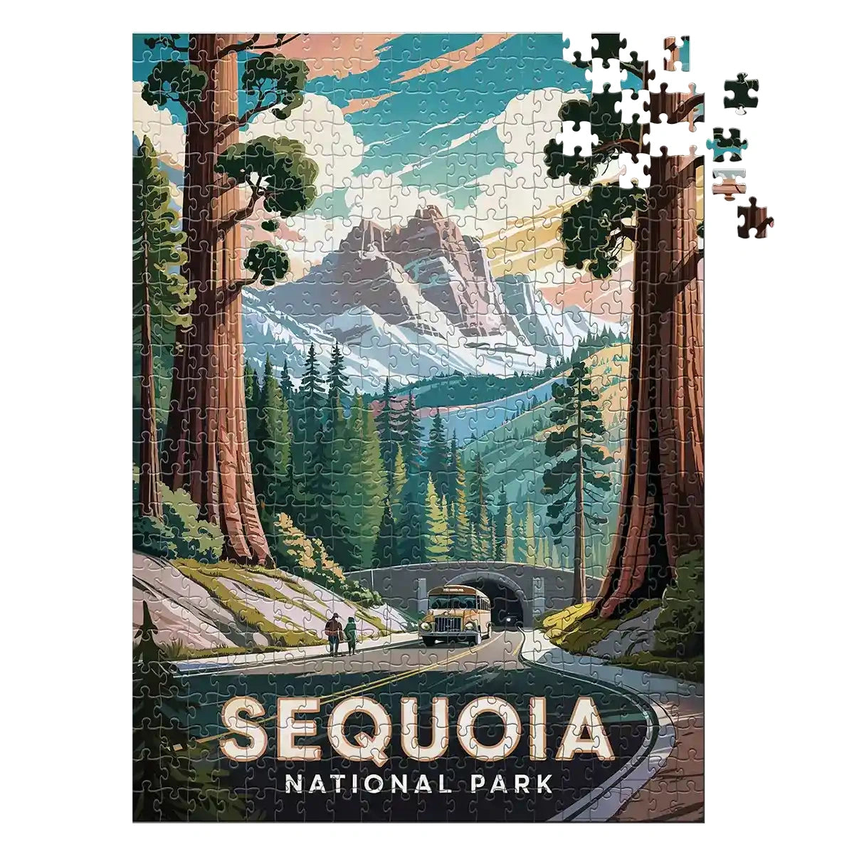 Redwood National Park Jigsaw Puzzle | Made in the USA Redwood National Park Jigsaw Puzzle | Made in the USA