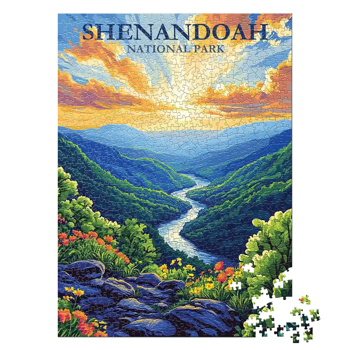 Shenandoah National Park 1000 piece puzzle by MakeYourPuzzles