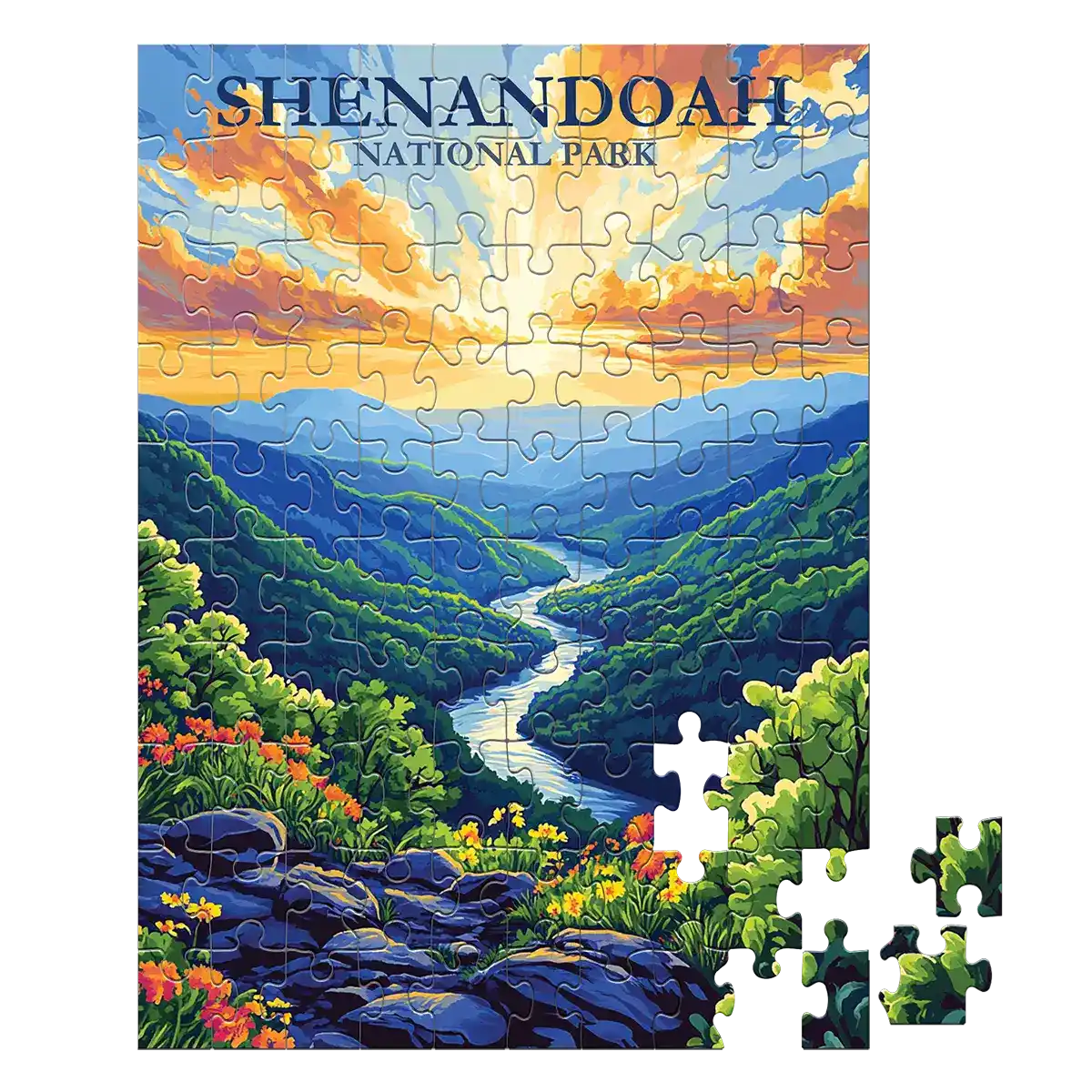 Shenandoah National Park 100 piece puzzle by MakeYourPuzzles