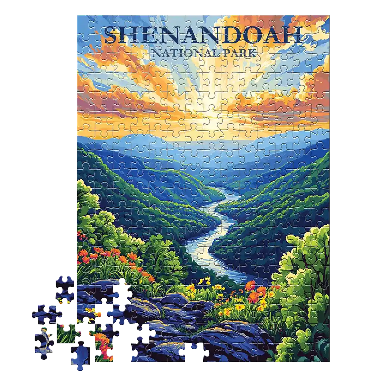 Shenandoah National Park 252 piece puzzle by MakeYourPuzzles