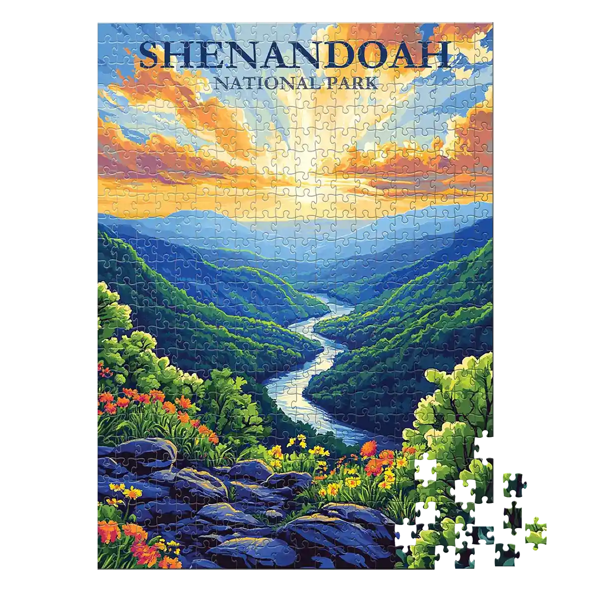 Shenandoah National Park 500 piece puzzle by MakeYourPuzzles