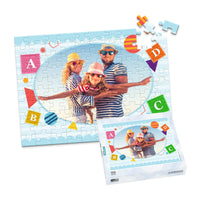 Summer Beach Blocks Photo Puzzle - 100 piece and box