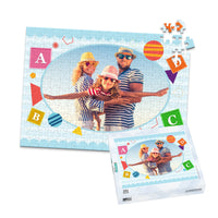 Summer Beach Blocks Photo Puzzle - 252 piece and box