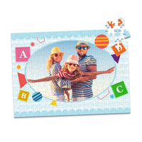 Summer Beach Blocks Photo Puzzle - 252 piece