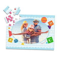 Summer Beach Blocks Photo Puzzle - 48 piece