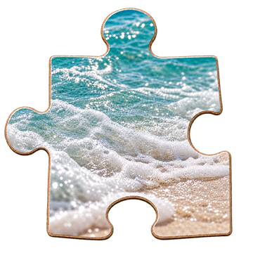1000-piece custom puzzle piece