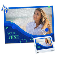 Text Ocean Wave Photo Puzzle - 1000 piece and box