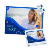 Text Ocean Wave Photo Puzzle - 252 piece and box