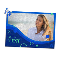 Text Ocean Wave Photo Puzzle - 1000 piece
