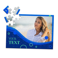 Text Ocean Wave Photo Puzzle - 48 piece