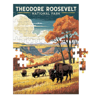 Thumbnail for Theodore Roosevelt National Park 100 piece puzzle by MakeYourPuzzles