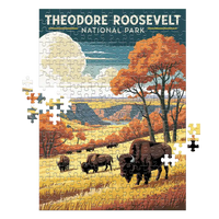 Thumbnail for Theodore Roosevelt National Park 252 piece puzzle by MakeYourPuzzles