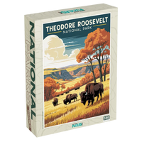 Thumbnail for Theodore Roosevelt National Park 500 piece puzzle box by MakeYourPuzzles