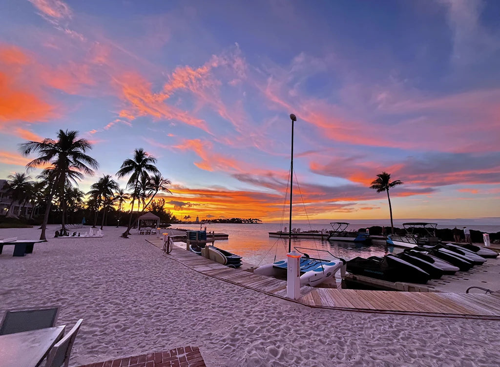 Tranquility Bay Beachfront Resort Sunset, Marathon, FL