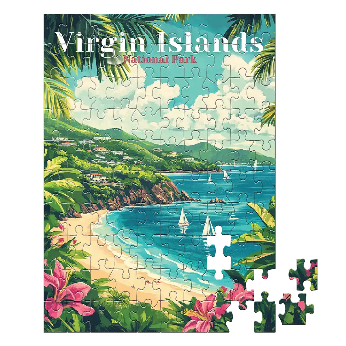 Virgin Islands National Park 100 piece puzzle by MakeYourPuzzles