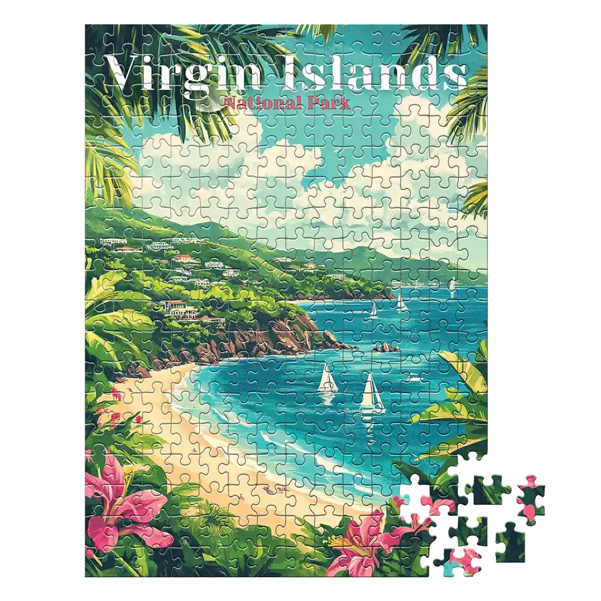 Virgin Islands National Park 252 piece puzzle by MakeYourPuzzles
