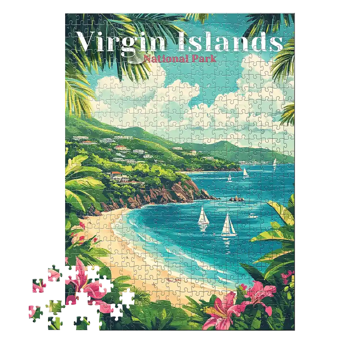 Virgin Islands National Park 500 piece puzzle by MakeYourPuzzles